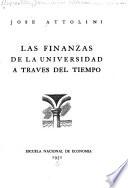 Las finanzas de la Universidad a través del tiempo