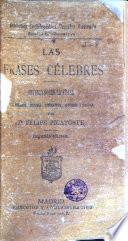 Las Frases célebres