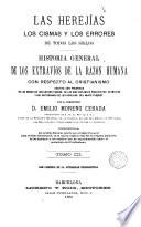 Las heregías, los cismas y los errores de todos los siglos, 3