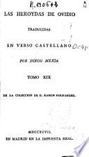 Las Heroydas de Ovidio