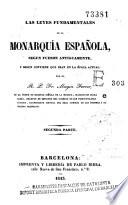 Las Leyes fundamentales de la monarquía española