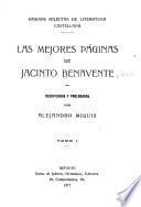 Las mejore páginas de Jacinto Benavente