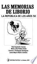 Las memorias de Liborio