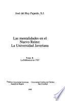 Las mentalidades en el nuevo reino: La biblioteca en 1767
