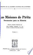Las misiones de Píritu