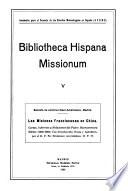 Las misiones franciscanas en China