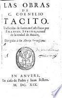 Las obras, traducidas de Latin en Castellano por Emanuel Sueyro
