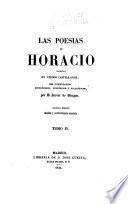 Las poesías de Horacio