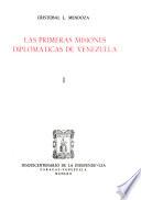 Las primeras misiones diplomáticas de Venezuela