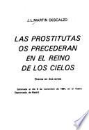 Las prostitutas os precederán en el reino de los cielos