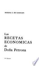 Las recetas económicas de doña Petrona
