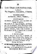 Las tres jornadas del cielo