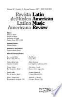 Latin American Music Review