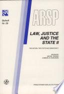 Law, Justice and the State: The nation, the state and democracy