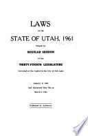 Laws of the State of Utah