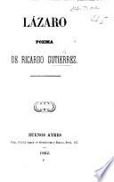 Lazaro. Poema