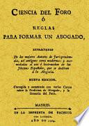 LD_CIENCIA DEL FORO O REGLAS PARA FORMAR UN ABOGADO