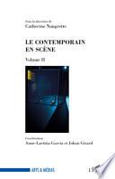 Le contemporain en scène