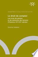 Le droit de compter