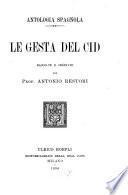 Le gesta del Cid