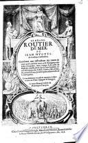 LE GRAND ROUTIER DE MER DE IEAN HVGVES de Linschot Hollandois
