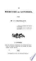 Le Mercure de Londres, par F. Chatelain
