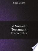 Le Nouveau Testament