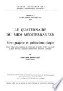 Le quaternaire du Midi méditerranéen