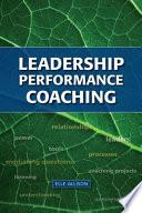 Libro Leadership Performance Coaching