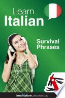 Learn Italian - Survival Phrases Italian