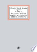 Lecciones básicas para el aprendizaje del Derecho civil