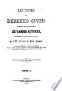 Lecciones de derecho civil
