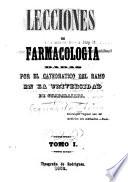 Lecciones de farmacologia