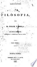 Lecciones de filosofía