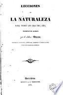 Lecciones de la naturalesza