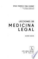 Lecciones de medicina legal