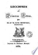 Lecciones de primeras letras