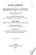 Lecciones elementales de derecho civil