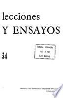 Lecciones y ensayos