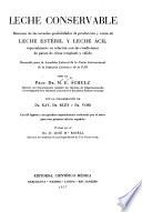 Leche conservable