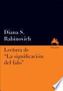 Lectura de La Significación del Falo