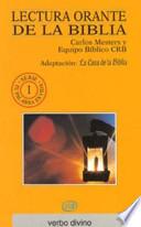 Lectura orante de la Biblia