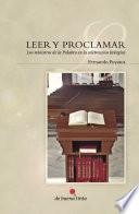 Leer y proclamar