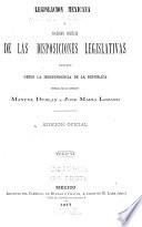 Legislación mexicana
