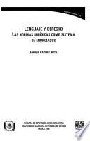 Lenguaje y derecho