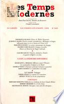 Les temps modernes