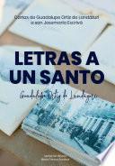 Letras a un santo