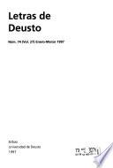 Letras de Deusto