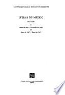 Letras de Mexico
