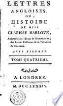 Lettres angloises, ou Histoire de miss Clarisse Harlove, 4